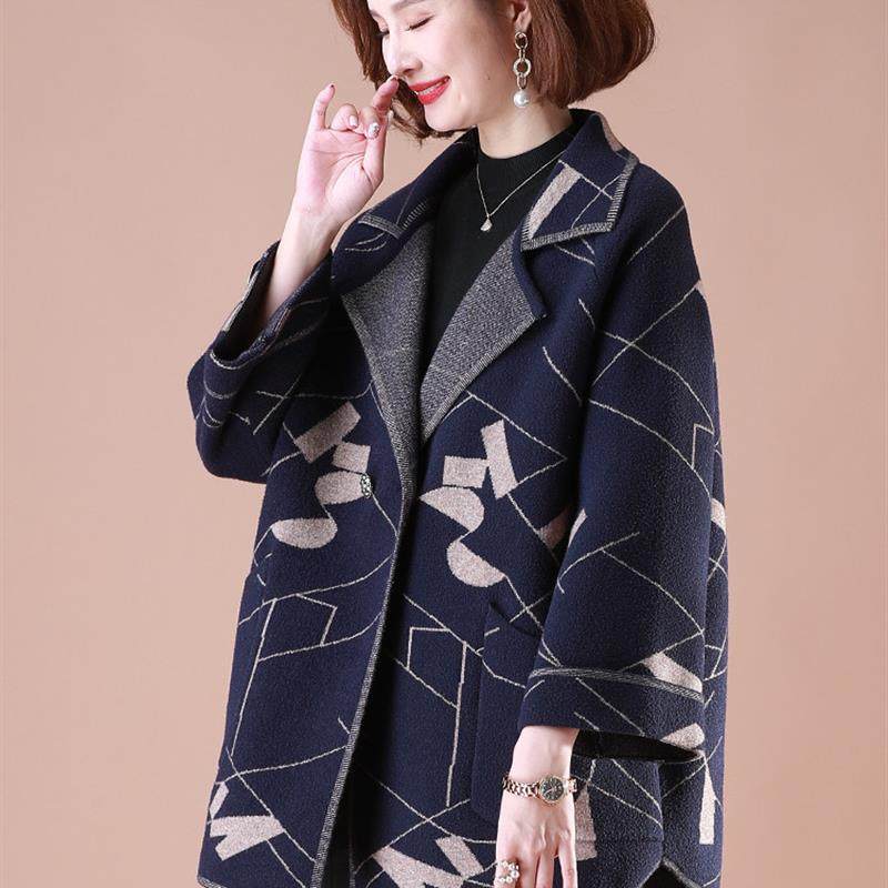 高贵妈妈秋冬装双面毛呢外套中老年女装春秋大码呢子大衣2025新款,女装/女士精品,中老年女装,淘宝优惠券,粉丝福利购,淘宝优惠卷