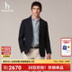 单西两粒扣西装 休闲时尚 外套男西服商务上衣 男装 Hazzys哈吉斯秋季