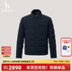 商场同款 Hazzys哈吉斯男士 羽绒服2025冬季 新款 翻领轻薄鹅绒服