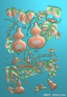 五福葫芦 蝈蝈 jdp精雕图灰度图bmp和stl文件格式精雕打火机3d图