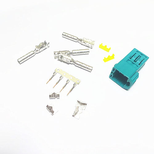 罗森版本MINI-FAKRA公头线端连接器RG1741.5DS302AMS11D-1M4Z5-Z