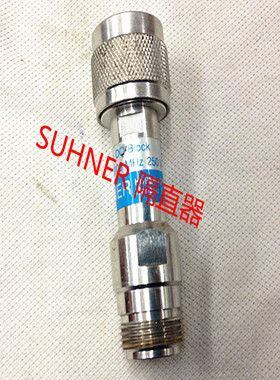 SUHNER 1100.17.A DC BIOCK 5-5000MHZ 250V 50Ω 20DB N型隔离器