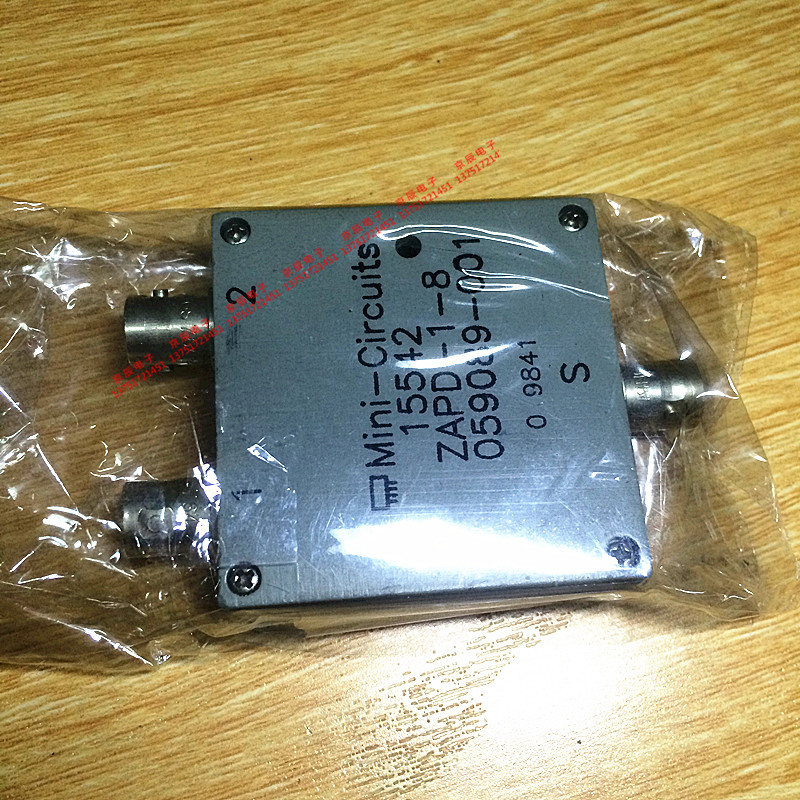 Mini-Circuits ZAPD-1-8  BNC  一分二微波功分器 500-1000HMZ