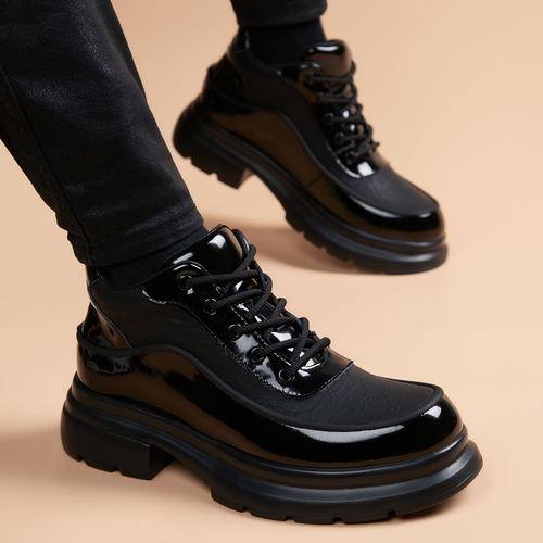 马丁靴厚底短靴英伦潮流百搭男靴