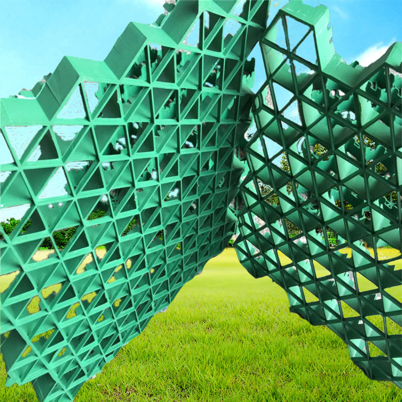 耐压塑料hdpe植草格生态停车场公园玫瑰园采摘园走道设计草坪砖