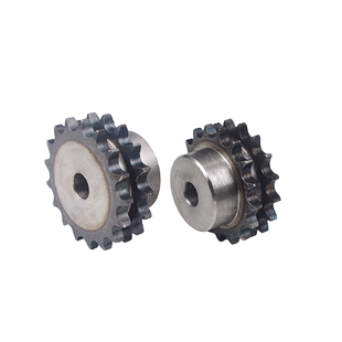 凸台双排链轮3分4分5分6分1寸 12齿 13 14 15 16 17 18 19-40齿