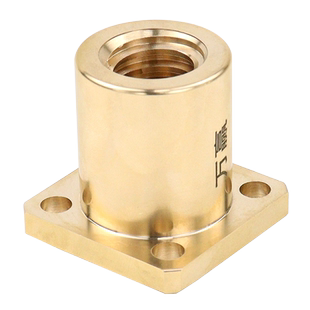 梯形丝杆方法兰切边四孔铜螺母T10 MTSGR12 14 16 20 25 LJL81/82