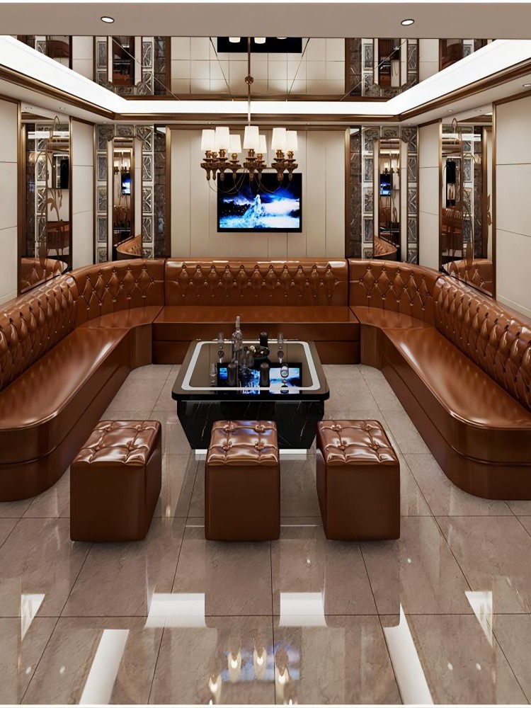 定制ktv沙发酒馆清吧酒吧沙发卡座歌舞厅会所包厢家庭ktv沙发茶几