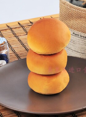 曼可顿特选大豆沙面包170g2袋美味营养早餐茶点甜品新款包装