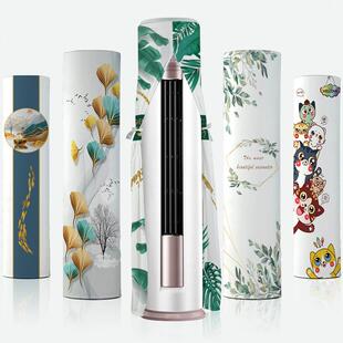 格力e风三匹立式i尚圆筒柜机空调防尘罩云锦3匹圆柱形客厅套盖布
