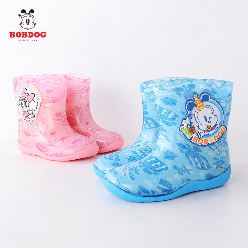 巴布豆 巴布豆宝宝雨靴防滑胶鞋男童女童小童小学生儿童雨鞋轻便小孩水靴 图片价格品牌报价 原仓数据