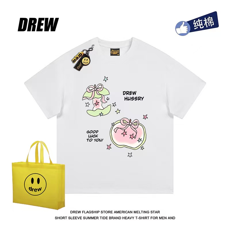 drew短袖美式男女休闲百搭纯棉