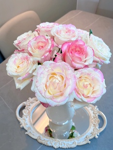 复色玫瑰霓裳云南基地顺丰包邮直发送女生家庭客厅室内水养鲜切花