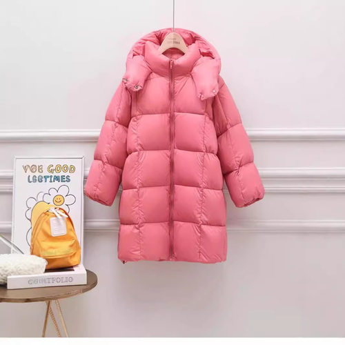 儿童羽绒服童装中长款冬季加厚