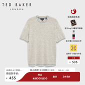 简约气质圆领短袖 BAKER2024春夏新款 针织T恤275563 男士 TED