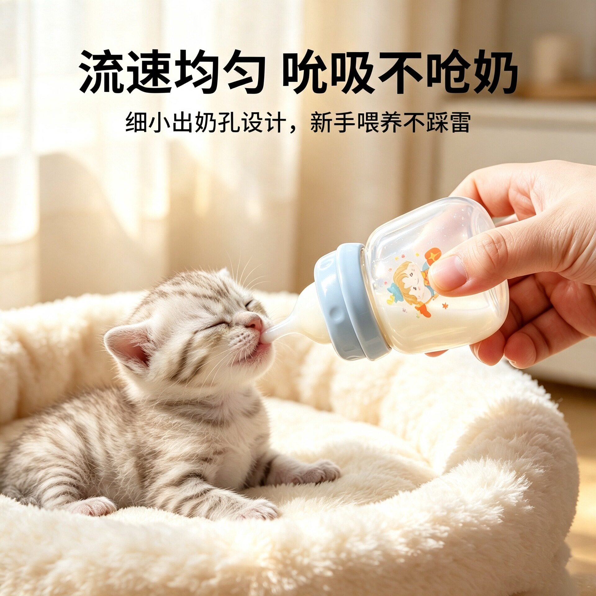 奶瓶幼猫新生宠物幼犬瓶小奶猫小狗狗喂奶器喂食奶嘴猫咪奶瓶