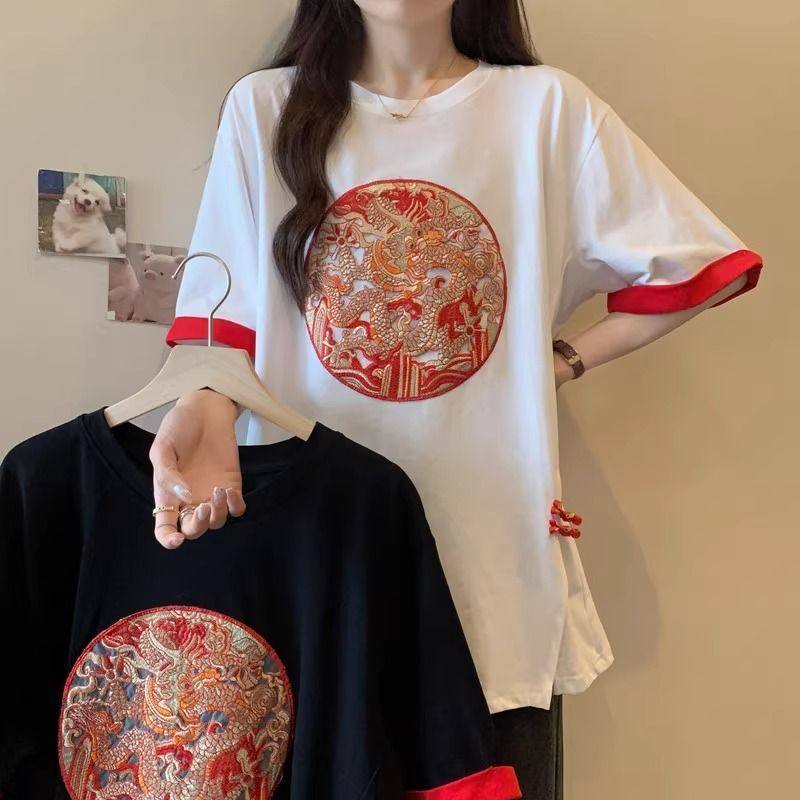 螺纹x %粘胶纤维+氨纶  夏季中国风圆领T恤上衣,女装/女士精品,T恤,淘宝优惠券,粉丝福利购,淘宝优惠卷