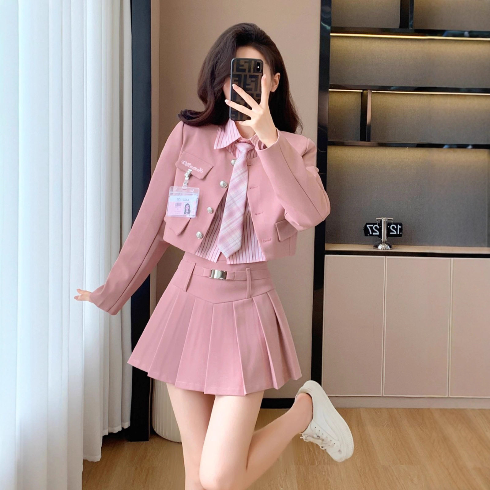 2025秋季新款气质时尚jk