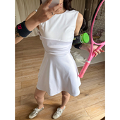 DUO智仙生 黑标 倩尼迪公主系列淡紫色褶饰网球裙小礼服