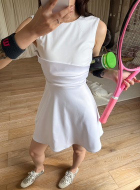 DUO智仙生 黑标 倩尼迪公主系列淡紫色褶饰网球裙小礼服