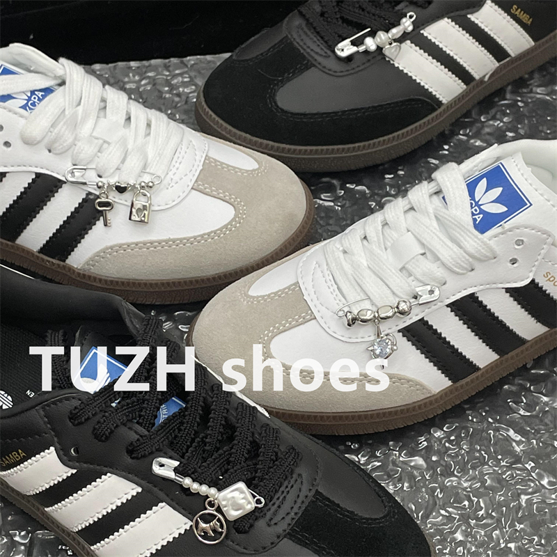 创意diy别针鞋扣配饰珍珠爱心星星装饰空军一号德训鞋鞋花配件潮