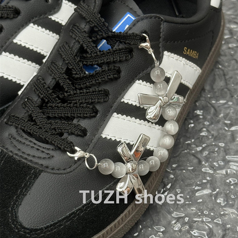 原创小众暗黑diy串珠鞋链德训鞋空军一号鞋面装饰扣甜酷朋克鞋扣