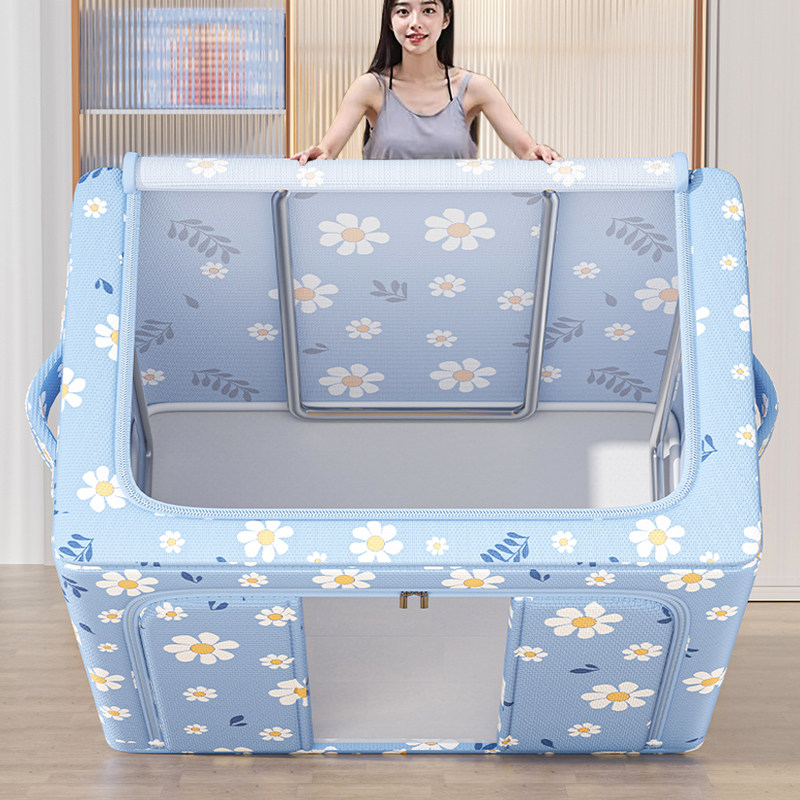 衣服专用收纳箱家用衣柜装衣物棉被储物盒布艺大容量可折叠整理箱