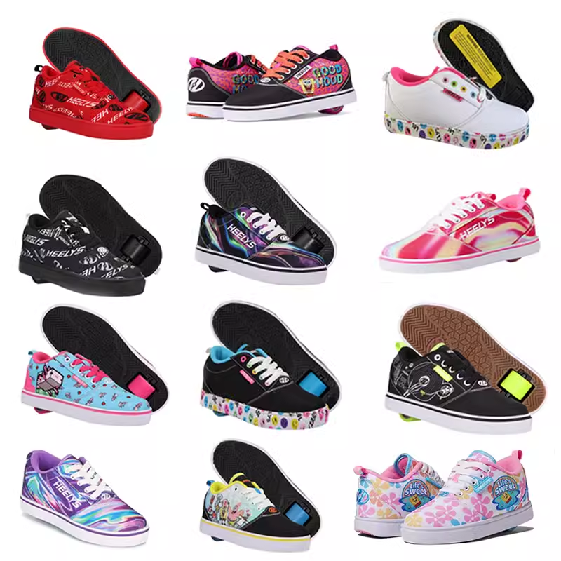 heelys暴走鞋新款多色儿童学生青少年轮子单轮
