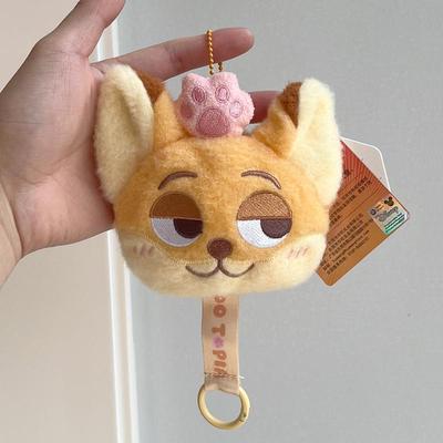疯狂动物城尼克朱迪零钱包耳机包