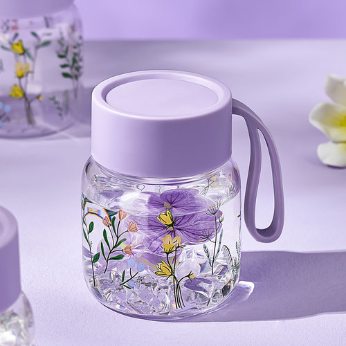 高硼硅玻璃杯高温印花不易掉色