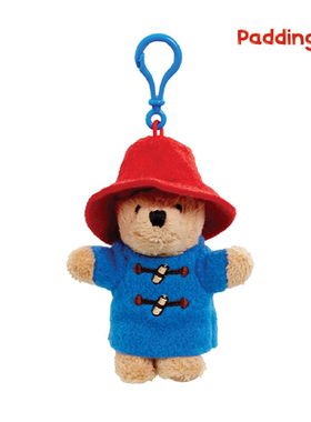 正品PADDINGTON英国帕丁顿熊钥匙扣小熊毛绒挂件玩偶公仔可爱礼物