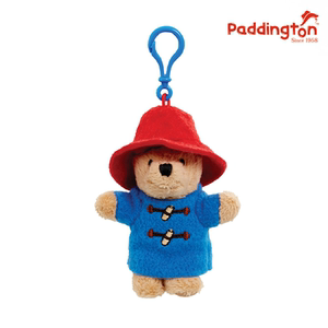 正品PADDINGTON英国帕丁顿熊钥匙扣小熊毛绒挂件玩偶公仔可爱礼物