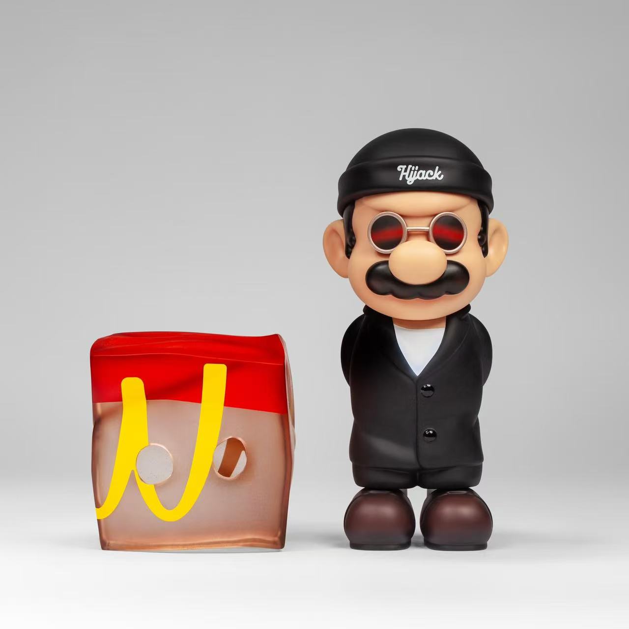 预定ZCWO杀手马里奥麦门薯条新品潮玩手办摆件这个杀手不太冷周边