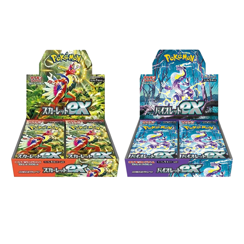 现货 宝可梦卡牌日版SV1V SV1S朱紫ex原盒散包PTCG