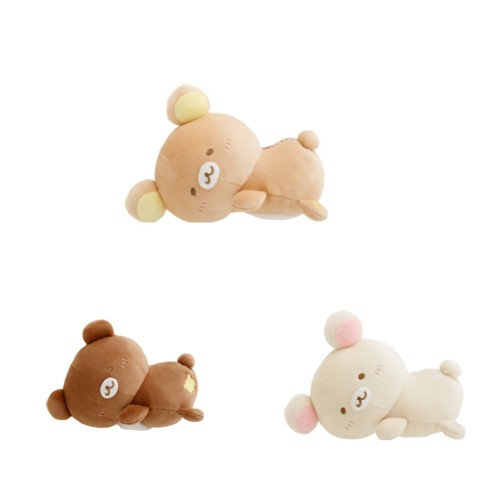 预定 SANX轻松熊蜜蜂装躺姿造型玩偶公仔毛绒熊哥熊妹熊弟周边