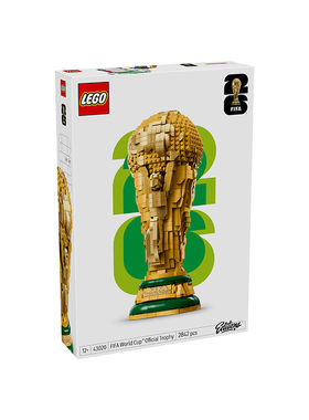 乐高43020 FIFA世界杯奖杯大力神杯男女孩儿童益智拼装积木玩具