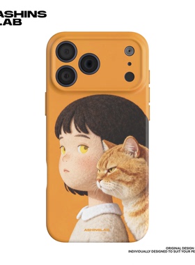 我和猫咪 适用iPhone17ProMax软壳苹果16华为mate70精孔磨砂小米15小众不撞壳15plus全包P60防摔13艺术P70p