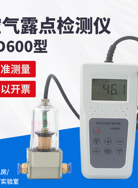 HD600露点仪空气露点空气露点专业检测仪水分仪一体便携式