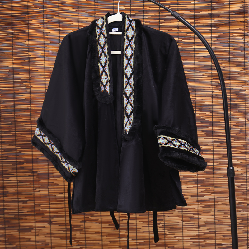 日常外搭马面裙糯米裤新中式冬季