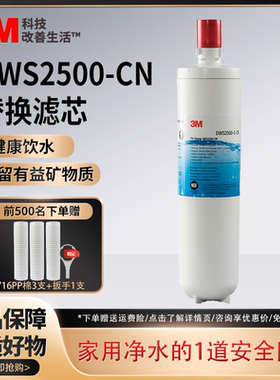 3M净水机后置替换滤芯DWS2500-CN