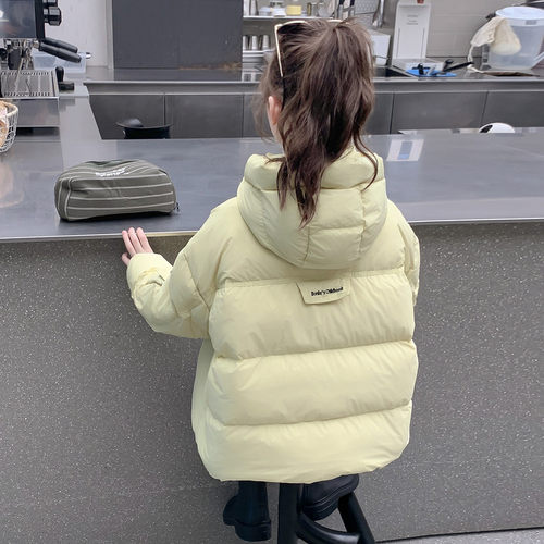 女童棉服冬装洋气加厚棉袄