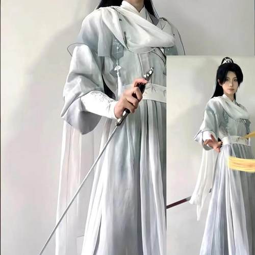仙侠风魏晋男女汉服改良武侠元素