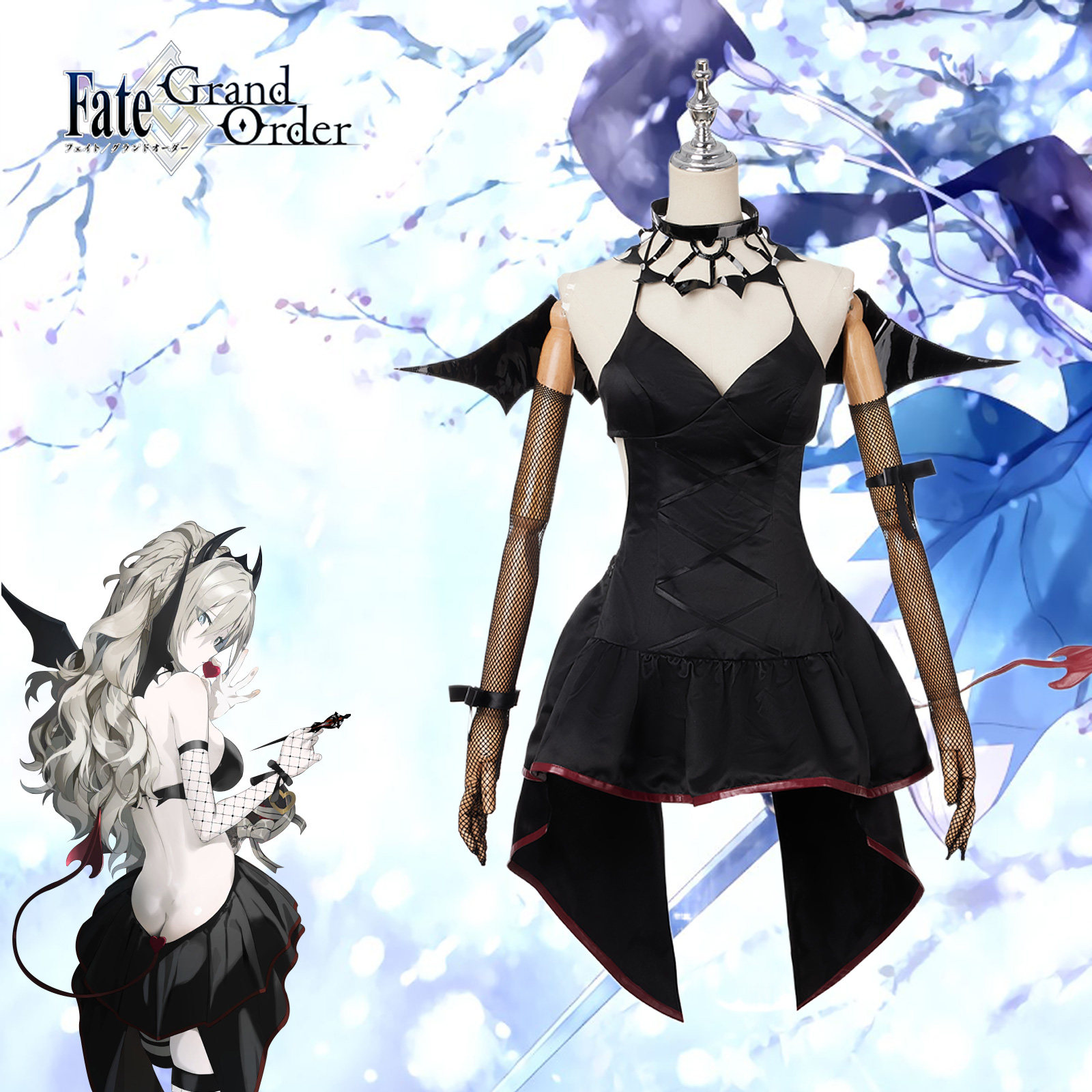 炫漫 预售fgo日服情人节礼装 恋爱的幻觉 飞嫂 克琳希德cosplay服