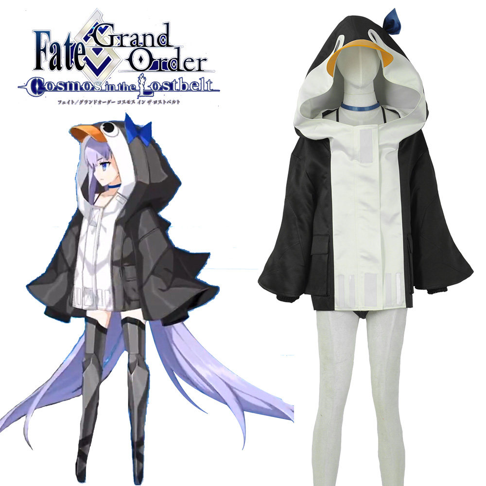 炫漫 定做 fate grand order fgo 莉莉丝企鹅装泳装cosplay女装