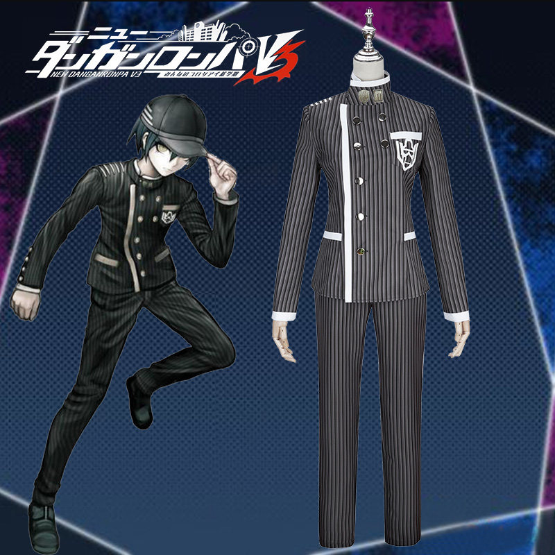 炫漫 现货  弹丸论破v3 最原终一 侦探 男装制服cosplay女装套装