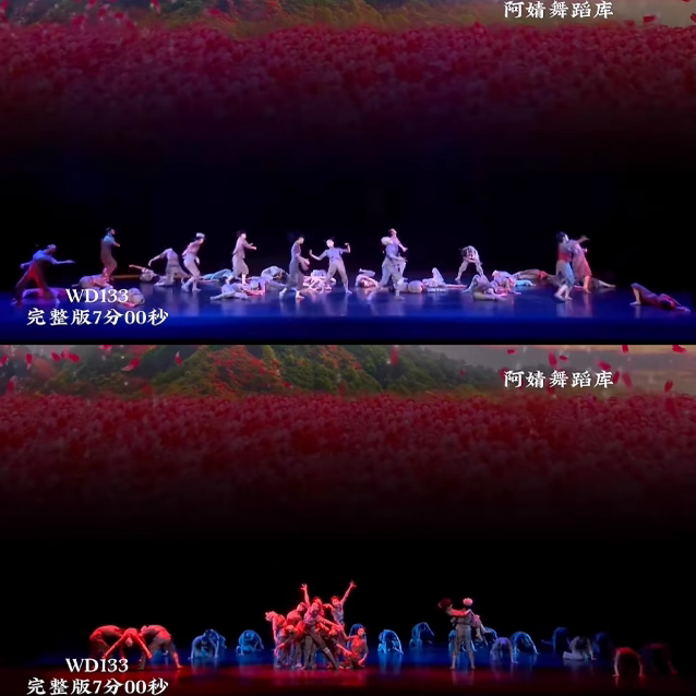 红色革命主题群舞她在丛中笑舞