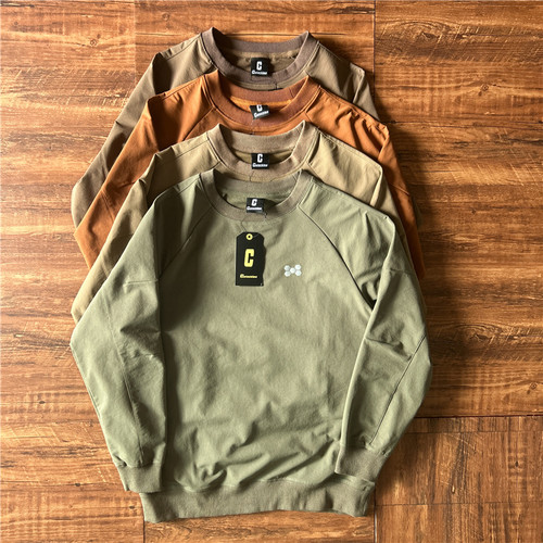 3M反光日系薄款套头卫衣