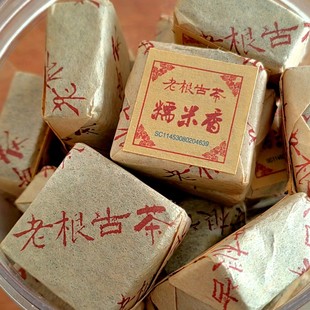 老根古茶糯香茶叶糯米茶普洱茶熟茶云南普洱茶小沱茶糯米茶叶1斤