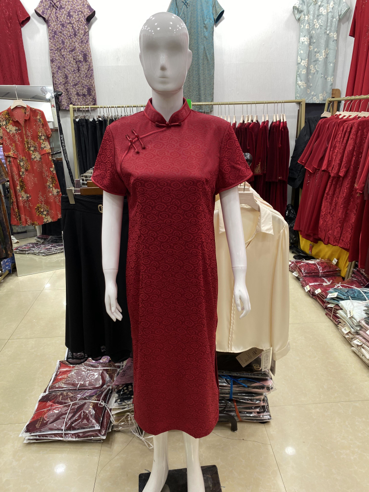 复古高考送考婚宴礼服改良版旗袍