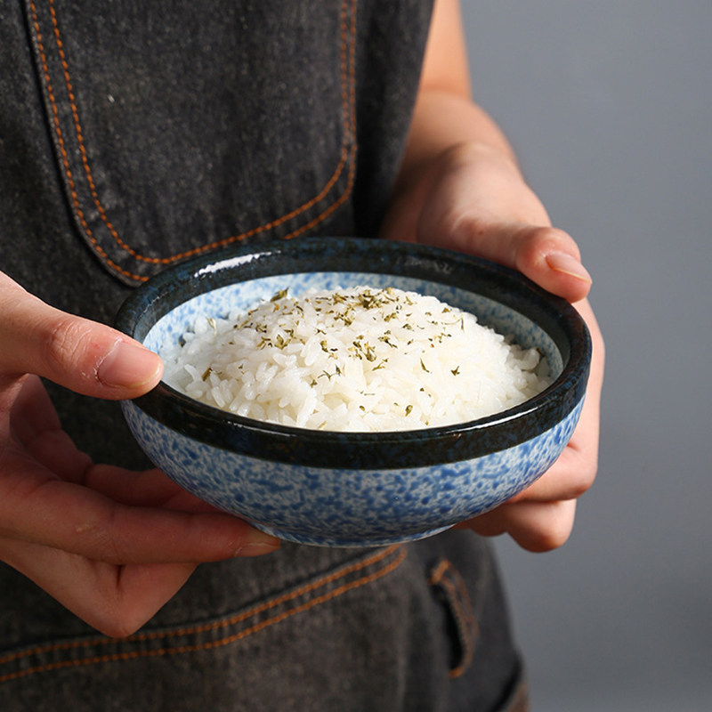 日式碗家用米饭碗创意陶瓷餐具碗简约汤碗酒店餐厅小碗韩式碗火锅